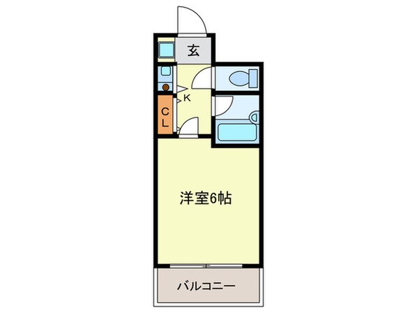 ピュアド－ム日赤通り(101)の物件間取画像